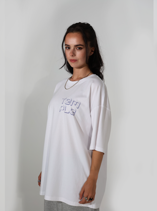 LOGO T-SHIRT  [NAVY+WHITE]