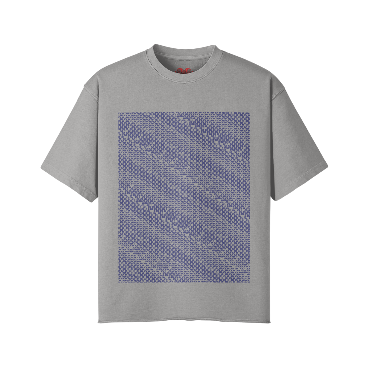 MONOGRAM T-SHIRT [NAVY+GREY]