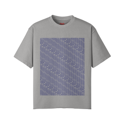 MONOGRAM T-SHIRT [NAVY+GREY]